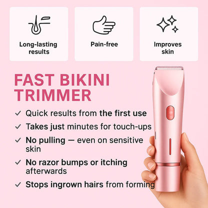 2 in 1 Painless Trimmer - SheBlessed