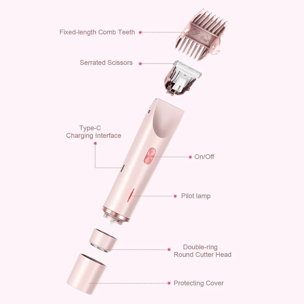 2 in 1 Painless Trimmer - SheBlessed