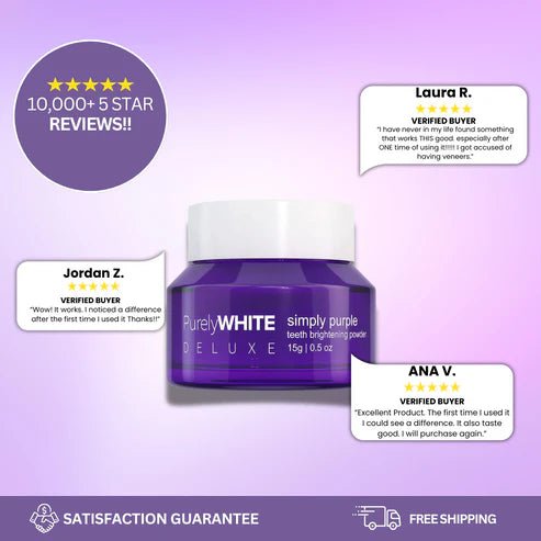 Lavender Teeth Whitening Powder - SheBlessed