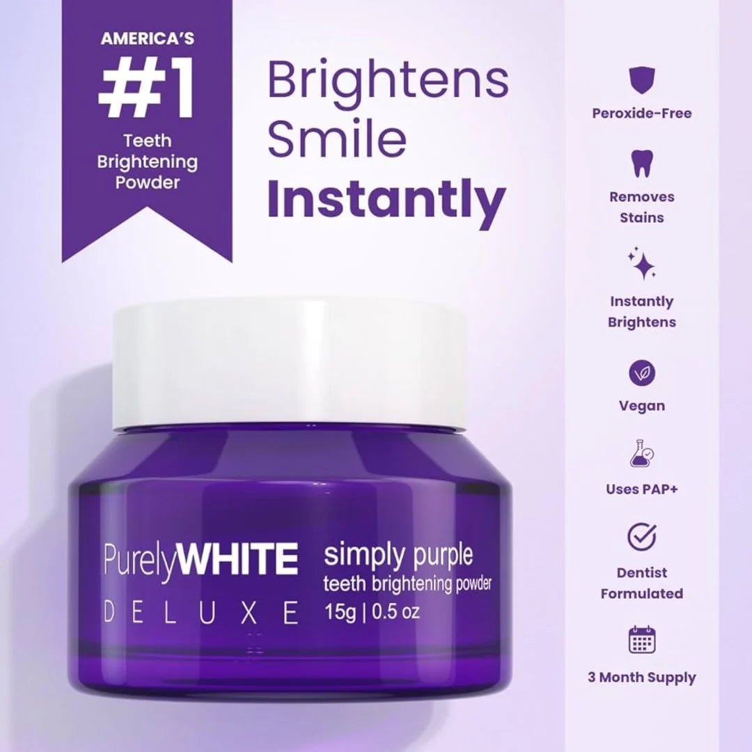 Lavender Teeth Whitening Powder - SheBlessed